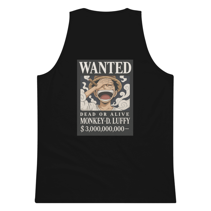 "Wanted Luffy" Tank Top