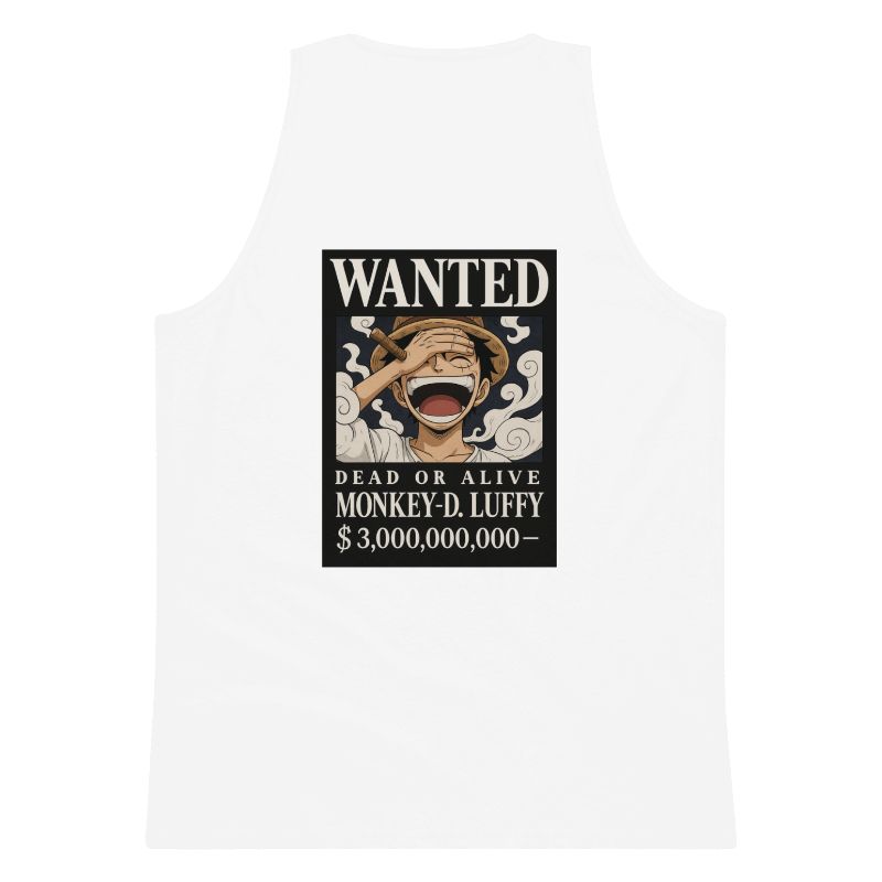 "Wanted Luffy" Tank Top